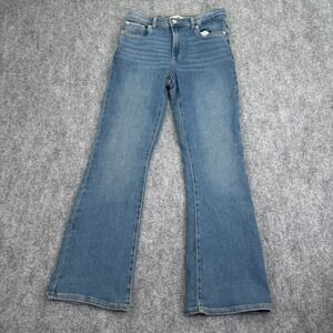 Levi Jeans Womens‎ 12 (Fits 26x27) Blue 726 Flare Denim Adjustable Waist *READ
